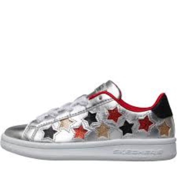 Skechers Girls' Omne-Lil' Star Side Sneakers - Picture 7 of 7